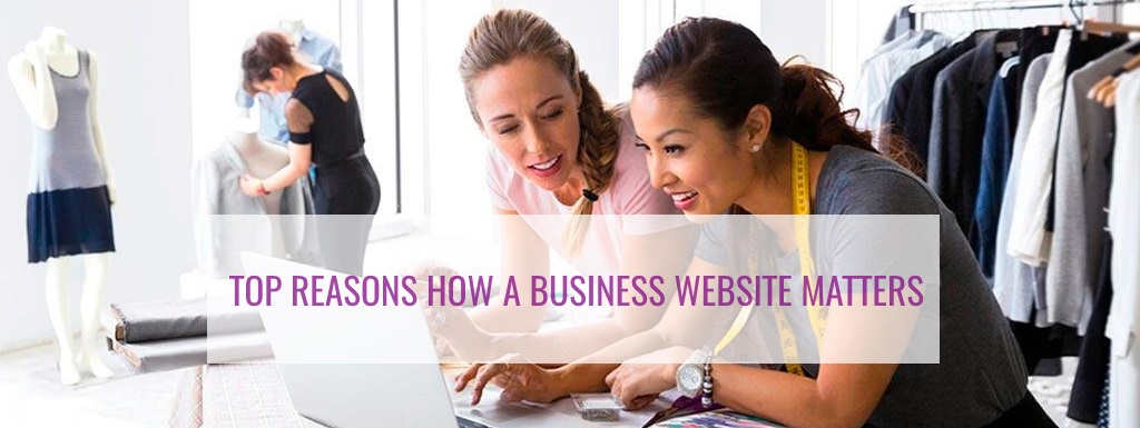 website, business website