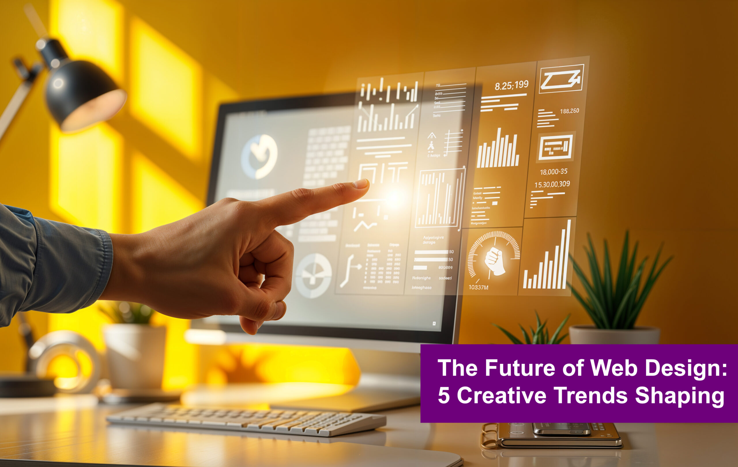 The Future of Web Design: 5 Creative Trends Shaping 2025