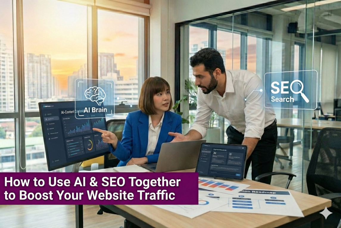 How to Use AI & SEO Together to Boost Your Website Traffic Digital Marketing