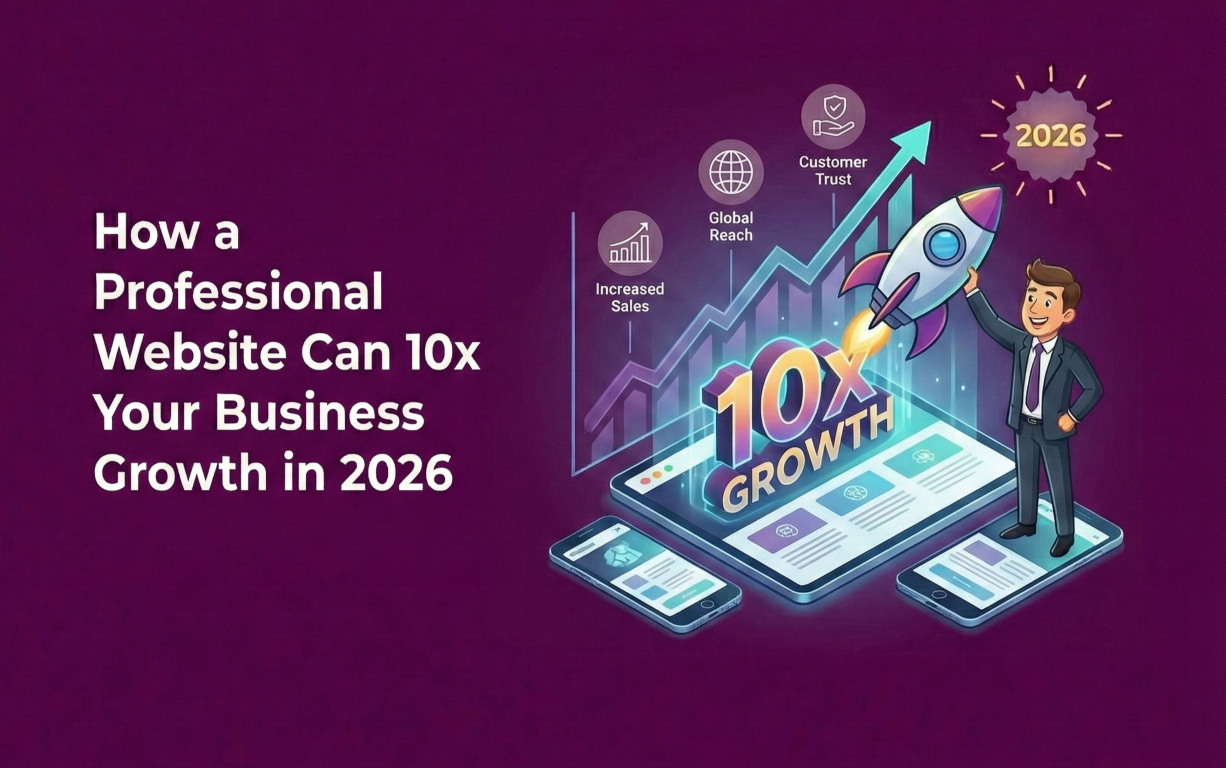 How a Professional Website Can 10x Your Business Growth in 2026